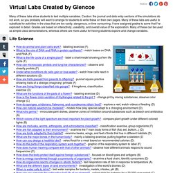 Virtual Labs Created by Glencoe