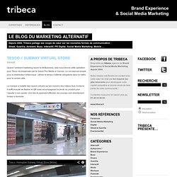 Tesco // Subway Virtual Store
