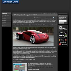Virtual Photography - ART VPS Car Design Online