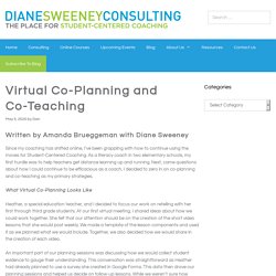 Virtual Co-Planning and Co-Teaching > Diane Sweeney