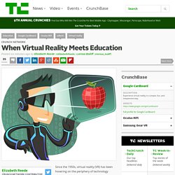 When Virtual Reality Meets Education
