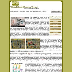 Virtual Karak Resources Project: Historical Study