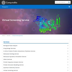 Virtual Screening Service - ComputaBio