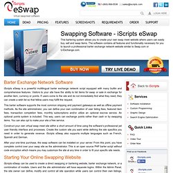 Virtual Swap Meet Software - Online Barter Exchange Script - eSwap