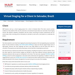 Virtual Staging for a Client in Salvador, Brazil