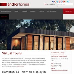 Virtual Tours - Anchor Homes