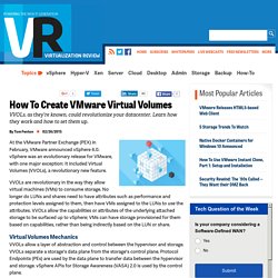 How To Create VMware Virtual Volumes