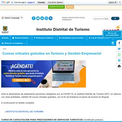 Instituto Distrital de Turismo -Colombia