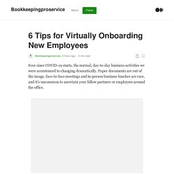 6 Tips for Virtually Onboarding New Employees