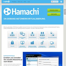 Gratis VPN: Virtuelle Netze mit LogMeIn Hamachi