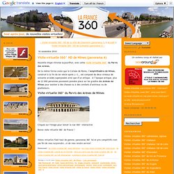 Visites virtuelles 360 et visites virtuelles flash HD de la France: Visite virtuelle 360° HD de Nîmes (panorama 4)