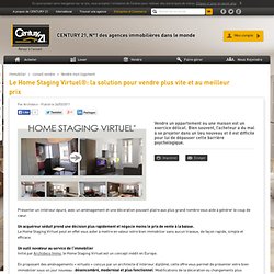 Le Home Staging Virtuel®: la solution pour vendre plus vite et au meilleur prix
