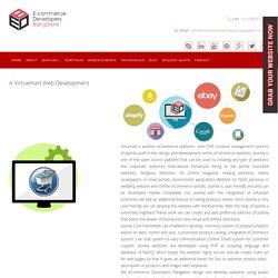 Virtuemart Ecommerce Web Development Company in India