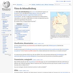WIKIPEDIA - Virus de Schmallenberg.