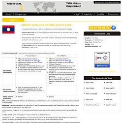 Visa Laos - Visa-en-ligne.com