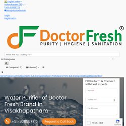 Water Purifier Visakhapatnam @9311587716