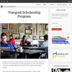 Visegrad Scholarship Program – Mreža za izgradnju mira