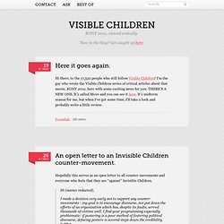 Visible Children - KONY 2012 Criticism