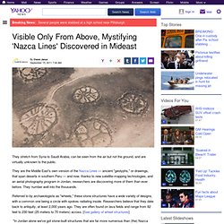 Visible Only From Above, Mystifying 'Nazca Lines' Discovered in Mideast