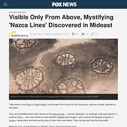 Visible Only From Above, Mystifying 'Nazca Lines' Discovered In Mideast