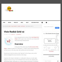 Visio Radial Grid v2 – Visio Guy