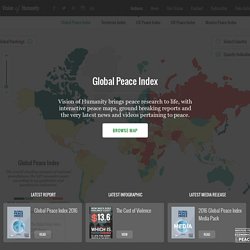 2012 Global Peace Index « Vision of Humanity