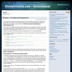 jQuery - VisionFriendly.com – Development