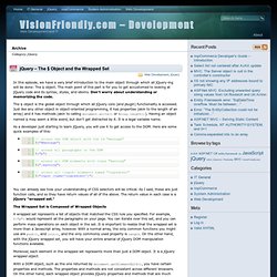jQuery - VisionFriendly.com – Development