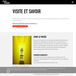 Visite et savoir – Centre Pompidou