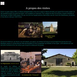 Les Visites au château de Roquetaillade
