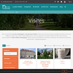 Visites - Nièvre Tourisme