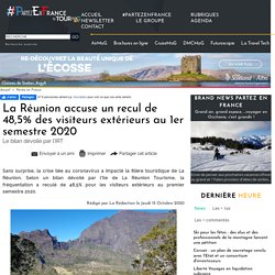 La Réunion accuse un recul de 48,5% des visiteurs extérieurs au 1er semestre 2020