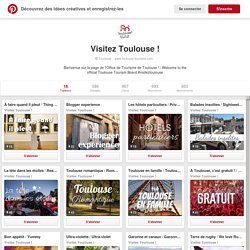 Visitez Toulouse ! sur Pinterest