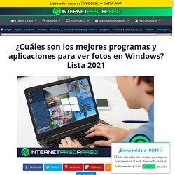 【 +10 VISORES de FOTOS en WINDOWS 10 】Lista ▷ 2020