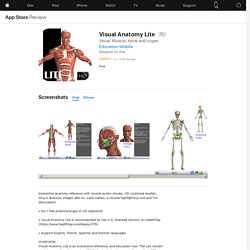 ‎Visual Anatomy Lite on the App Store