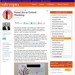 Visual Art as Critical Thinking