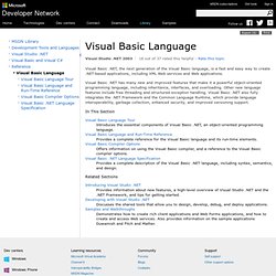 Visual Basic Language