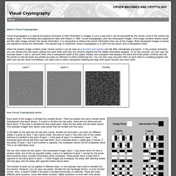 Visual Cryptography - StumbleUpon