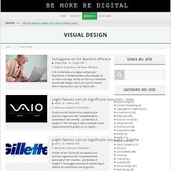 Visual Design – Be More, Be Digital.