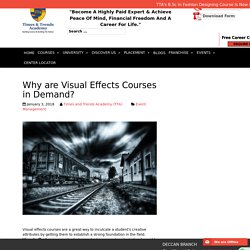 Visual Effects Courses at Times and Trends Academy