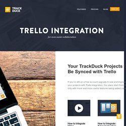 Visual feedback and bug tracking for Trello