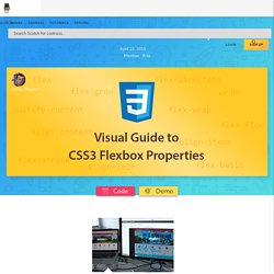 A Visual Guide to CSS3 Flexbox Properties