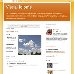 Visual Idioms: Search results for cloud nine