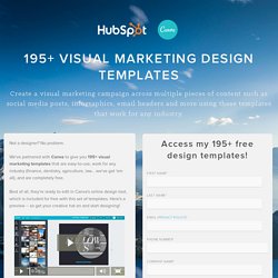 195+ Visual Marketing Design Templates
