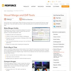 Visual Merge and Diff Tools