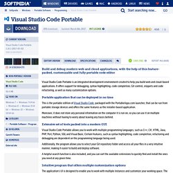 Visual Studio Code Portable Download