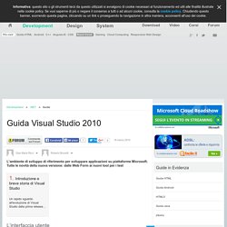 Guida Visual Studio 2010