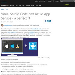 Visual Studio Code and Azure App Service - a perfect fit