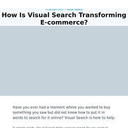 Visual Search Ecommerce