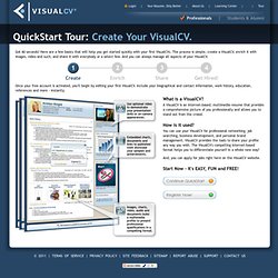 Create Your VisualCV